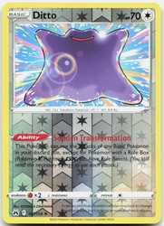 Ditto 107/159 Crown Zenith Reverse Holo Rare