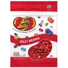 Sizzling Cinnamon Jelly Beans - 1 Pound 16 Ounces Resealable Bag - Genuine, O...