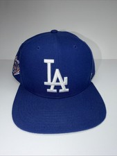 Los Angeles Dodgers Hat Big Logo Strapback Cap 47 Brand National League Patch