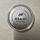 1 Oz Silver Round - Asahi Refining -  .999 Fine Silver  - Bullion