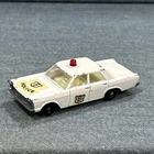 Vintage Lesney Matchbox Series Ford Galaxie Police Car No.55/59 Red Dome