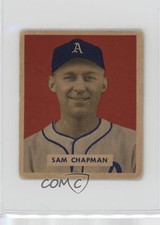 1949 Bowman Gray Back Sam Chapman #112 0z0n