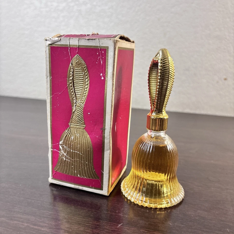 Campana de fragancia Avon BROCADE Colonia 1 FL OZ con caja PERFUME completa Foto 3 de 4