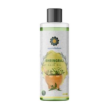 AYURVEDASHREE Hair Oil 6.76 fl oz., with Bhringraj, Amla Extract, Kalonji, Se...