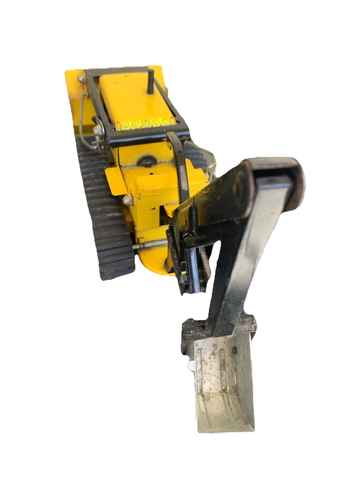 Vintage 1960s Tonka Dragline Dredging Crane Bucket Yellow 15X22  Minnesota USA - Image 4 of 4