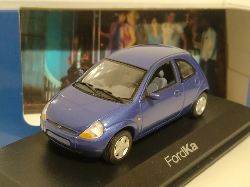 FORD KA 1°s 1999 1/43 MINICHAMPS Special Limited Edition OLD STOCK New in Box - Immagine 4 di 4