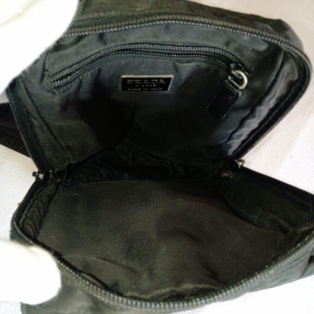 Good Condition PRADA Archive Nylon Body Bag Pouch Women s Men s thumbnail 7