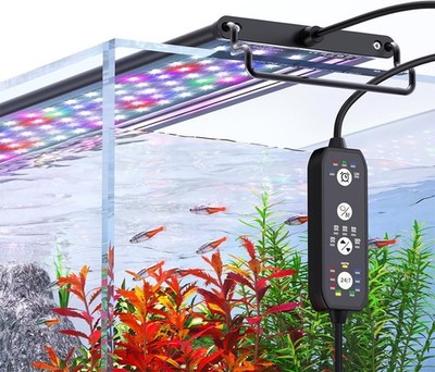 Seaoura SR-618 120cm Aquarium Light Fish Tank Light LED Full Spectrum with Timer