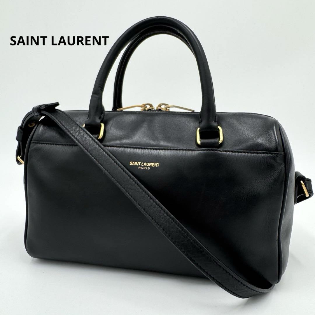 Saint Laurent Baby Duffle Leather Shoulder Bag Pre-Owned