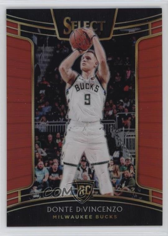 2018-19 Panini Select Concourse Red Prizm 108/199 Donte DiVincenzo #67 14cm
