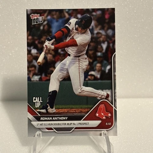 Roman Anthony - 2025 MLB Topps NOW - Card 285 - CALL-UP 1st HIT