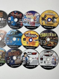 Video Game Lot of 120 Wii Xbox 360 PS2 PS3 Disc Only Untested Loose Scratched
