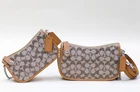 Coach Swinger 20 Crystal Signature Jacquard Shoulder Handbag - Burnished Amber
