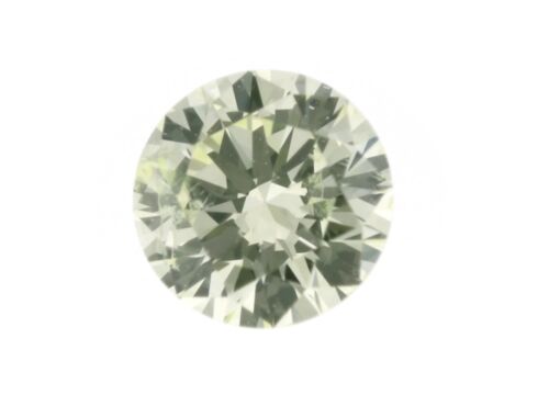 Natural Loose Diamond 0.11 Cts Round Cut IGI Certified Fancy Light Yellow SI2 - Picture 3 of 9