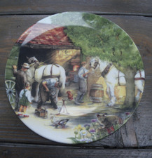 Royal Doulton "The BLACKSMITH" plate by Susan Neale - Plate number 3693G 1990 