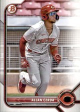 2022 BOWMAN DRAFT CINCINNATI REDS - ALLAN CERDA #BD-22