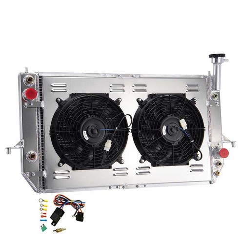 4 Row Radiator Shroud Fan For 1996-2005 Chevy Astro GMC Safari 4.3 V6 ...