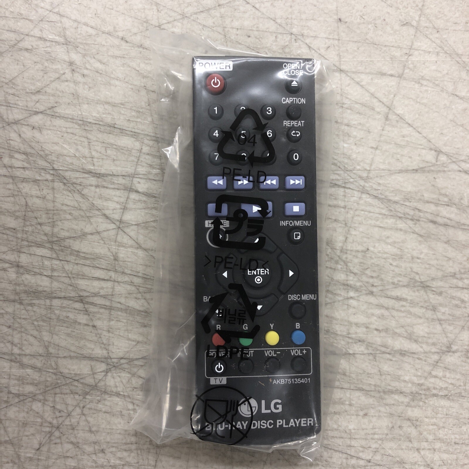 LG BP175 Wired Streaming Bluray Disc / DVD Player BP 175 Black