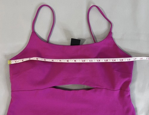 Lulu’s Cocktail Chic Magenta Cutout Bodycon Mini Dress Size Extra Large - Picture 8 of 12
