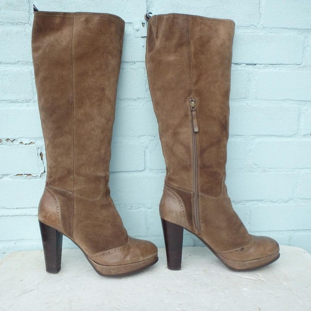 tommy hilfiger cozy warmlined suede boot