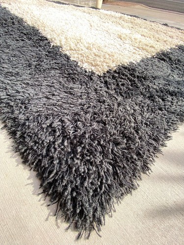 **PRICE DROP** Mid Century Modern Style Shag Rug 9’ X 7’ Retro Large - Picture 4 of 4