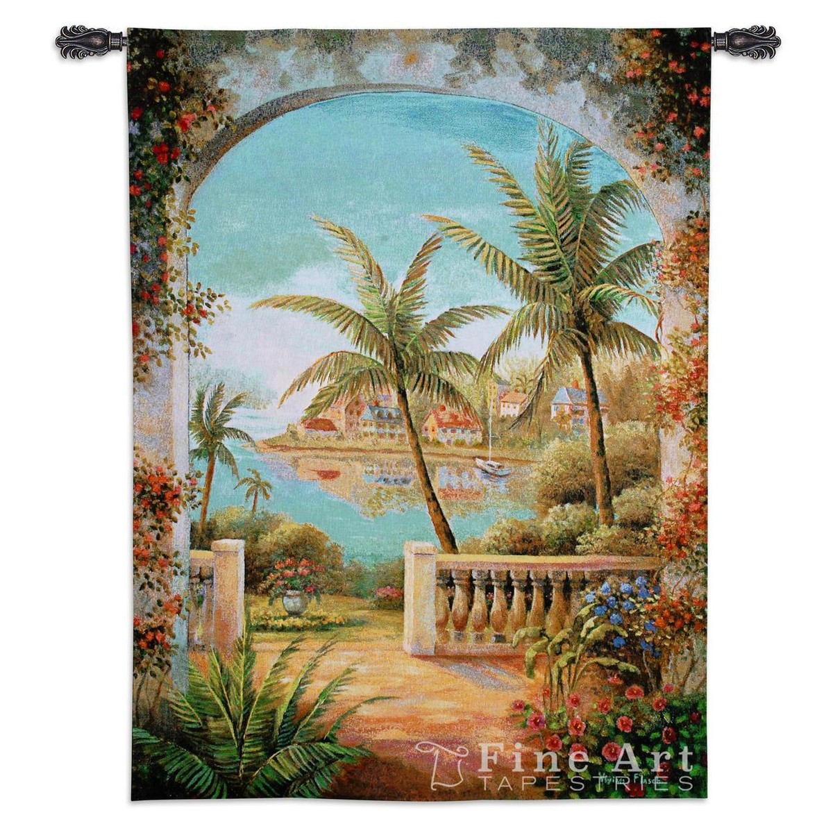 Festival Backpack Tropical Palm Tree Tapestry S789ff278426c4939a24c8c78fc5c9  main image 3