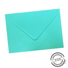 Aqua Blue C6 Envelopes A6 Premium Quality 100gsm Invitation 114 x 162mm - 6 x 4"