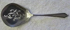Dorothy Manners Towle sterling silver bon bon server candy nut spoon pierced bow