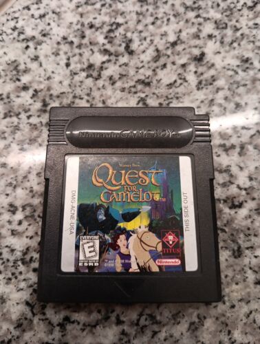 Quest for Camelot (Nintendo Gameboy) - Authentic game cartridge - Tested Working - Afbeelding 1 van 2