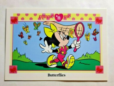 Disney Minnie n me ヴィンテージ トレーディングカード Minnie N Me Minnie Mouse Trading Card Disney | eBay