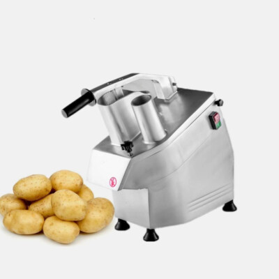 Commercial  Vegetable Cutter Electric Potato Chips Slicer Fruits Cheese Cutter