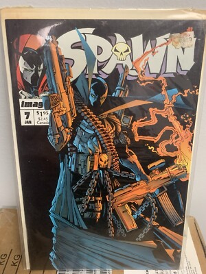 Spawn #7 (Image Comics Malibu Comics January 1993) NM