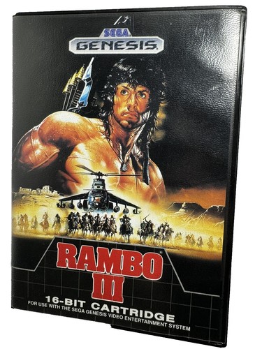 Rambo III Sur Megadrive (MD) - Version Japonaise G-4010 - SEGA - Bon état