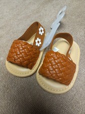 NEW - First Steps Size 2 Girls Sandals With F...