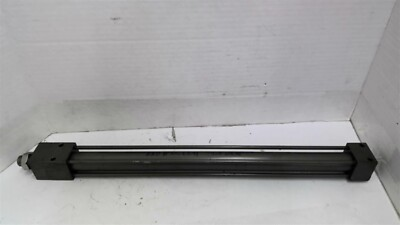 #ad #ad Pneumatic Cylinder 18quot; Stroke 1 1 2quot; Bore 3 4quot; OD Ram $85.00