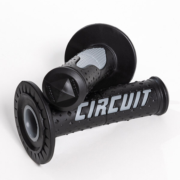 Circuit Equipment Manopole Electra Colore Nero-Grigio Ma008-213