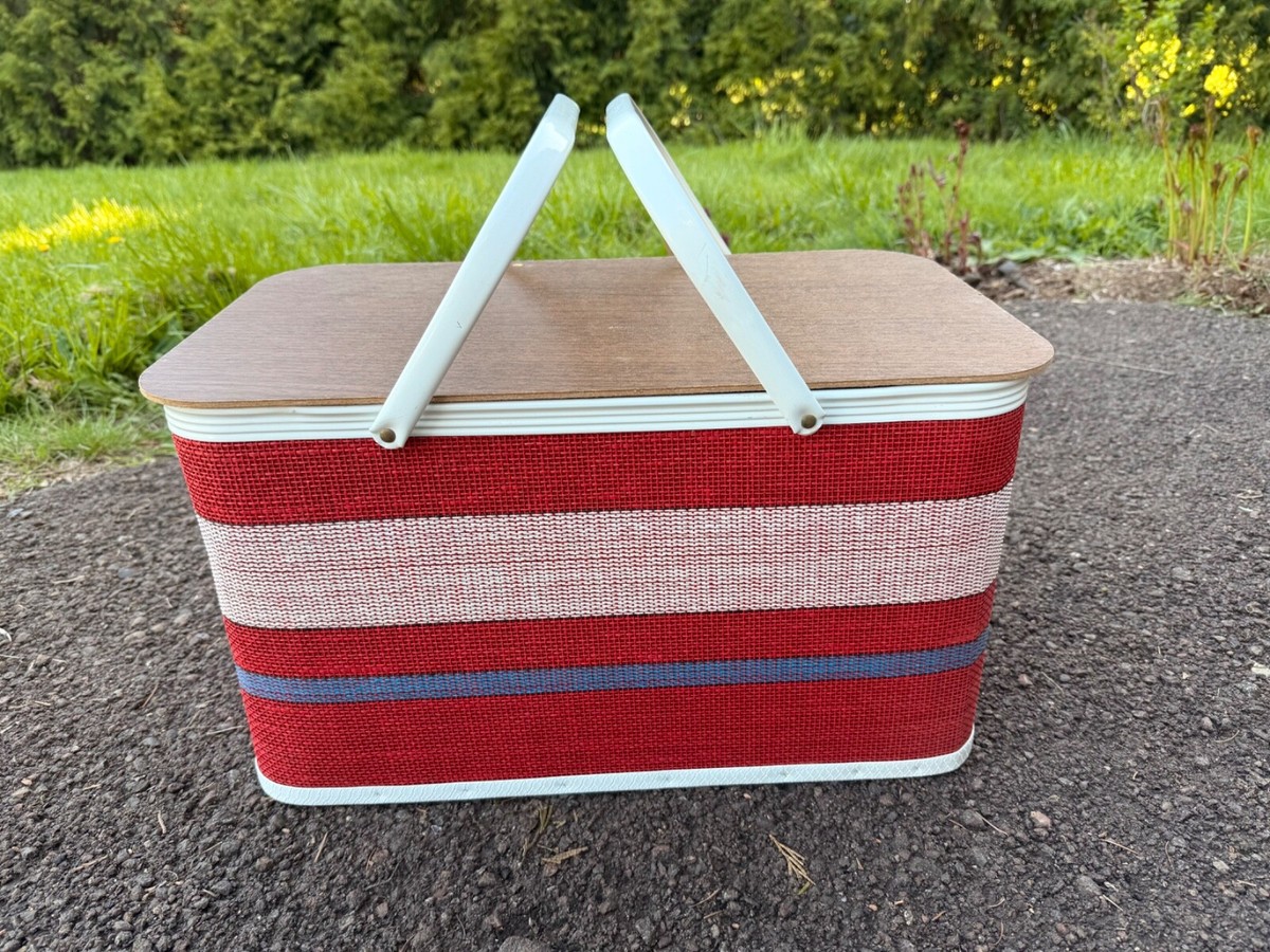 レッドモン　Redmonビンテージバスケット REDMON” Vintage Picnic Basket ビンテージ ピクニック