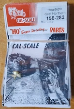 Cal Scale 190-282 Brass Great Northern Railroad Steam Locomotive Headlight HO