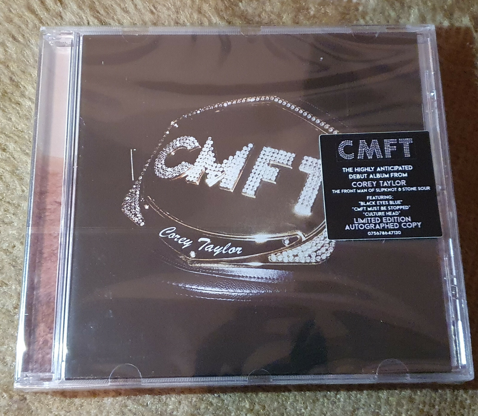 Corey Taylor CMFT - limited Edition signed - signiert CD mit Autogramm - neu OVP