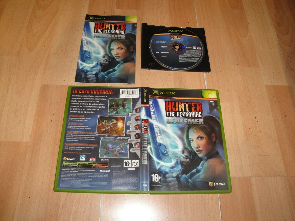 HUNTER THE RECKONING REDEEMER PARA LA PRIMERA XBOX USADO EN BUEN ESTADO - Imagen 1 de 1