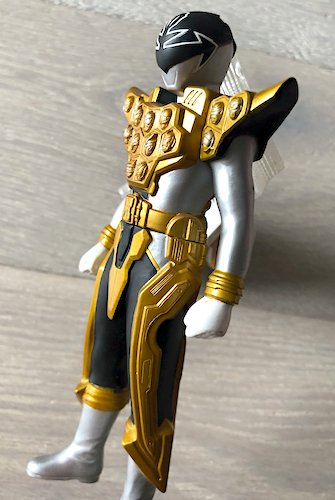 Silver And Gold Ranger Power Rangers Super Megaforce Silver Ranger Gold Mode 17cm Figure 2011 ...
