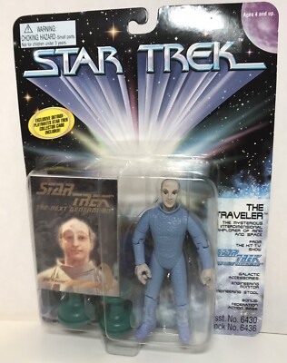 Vtg Star Trek The Next Generation The Traveler Bonus Base 1995 Card Accessories