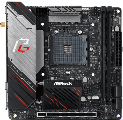 ASRock X570 Phantom Gaming-ITX/TB3 ジャンク Asrock X570 PHANTOM GAMING-ITX/TB3, AMD X570, AM4, Mini ITX, HDMI