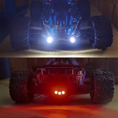 RC Front + Rear Lights LED Light Kit for RC 1/10 TRAXXAS Rustler 4X4 VXL XL-5