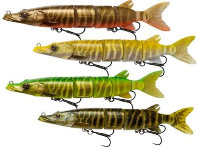 Savage Gear 3D Hard Pike Gummifisch 20cm 26cm 59g 130g Köder langsam sinkend