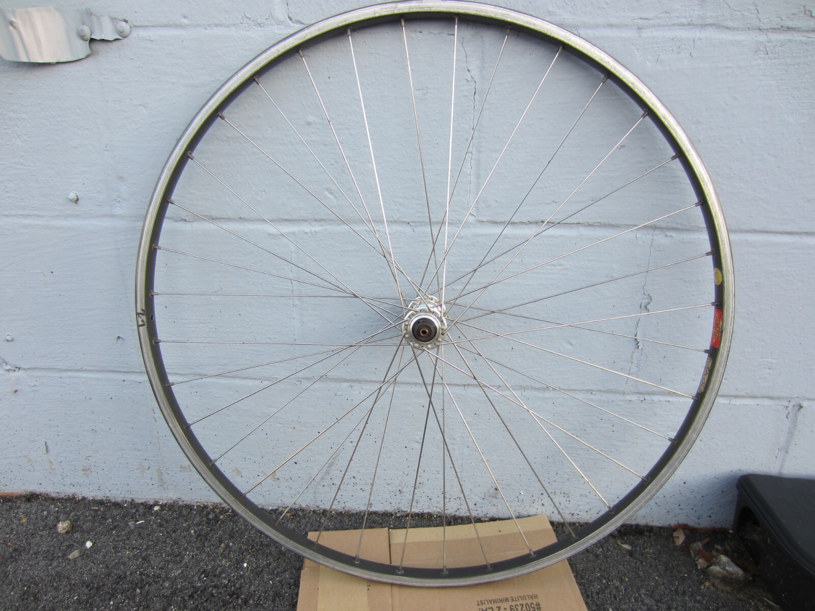 Mavic MA40 Front Wheel w/ Dura Ace Hub - 27 x 1 x 1/4 - 36 Spokes