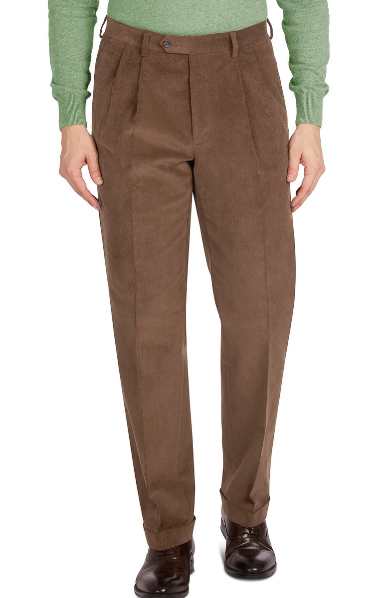 New Mens Lauren Ralph Lauren Classic Fit Corduroy Pleated New Mens Lauren Ralph Lauren Classic Fit Corduroy Pleated