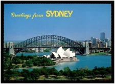 Vintage Postcard RPPC - Greetings from Sydney, N.S.W.