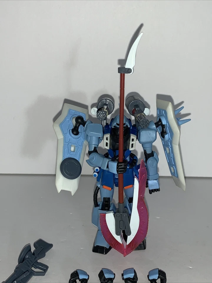 Figura de acción Slash Zaku Phantom Bandai Mobile Suit Gundam SEED Destiny MSiA MIA Foto 3 de 3