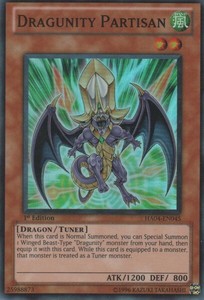 Dragunity Partisan - HA04-EN045 - Super Rare - Unlimited Edition x3 - Near Mint